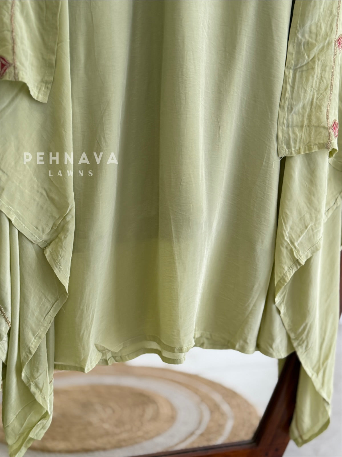 Floral Embroidered Suit4736 RR252