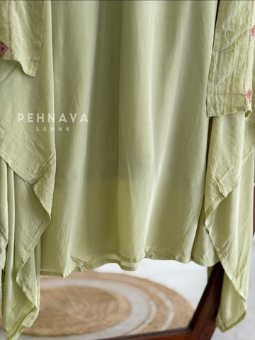 Floral Embroidered Suit4736 RR252