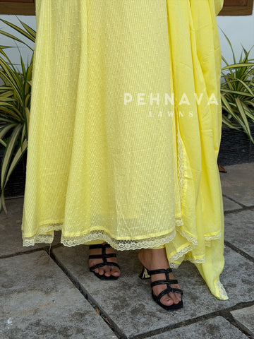 Dobby Cotton Three Piece Ensemble