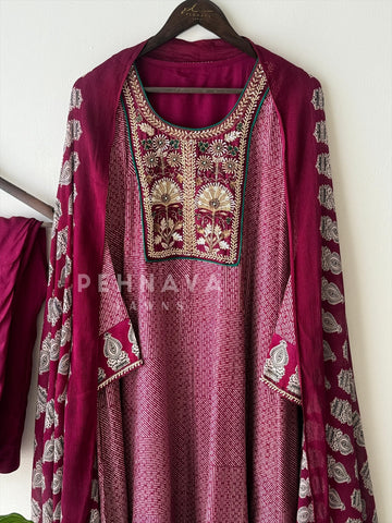 Premium Handworked Anarkali