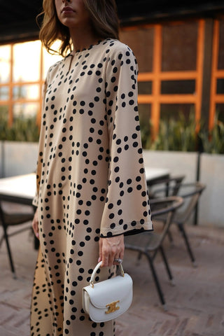 Premium Silk-Cotton Tunic Top-J5995