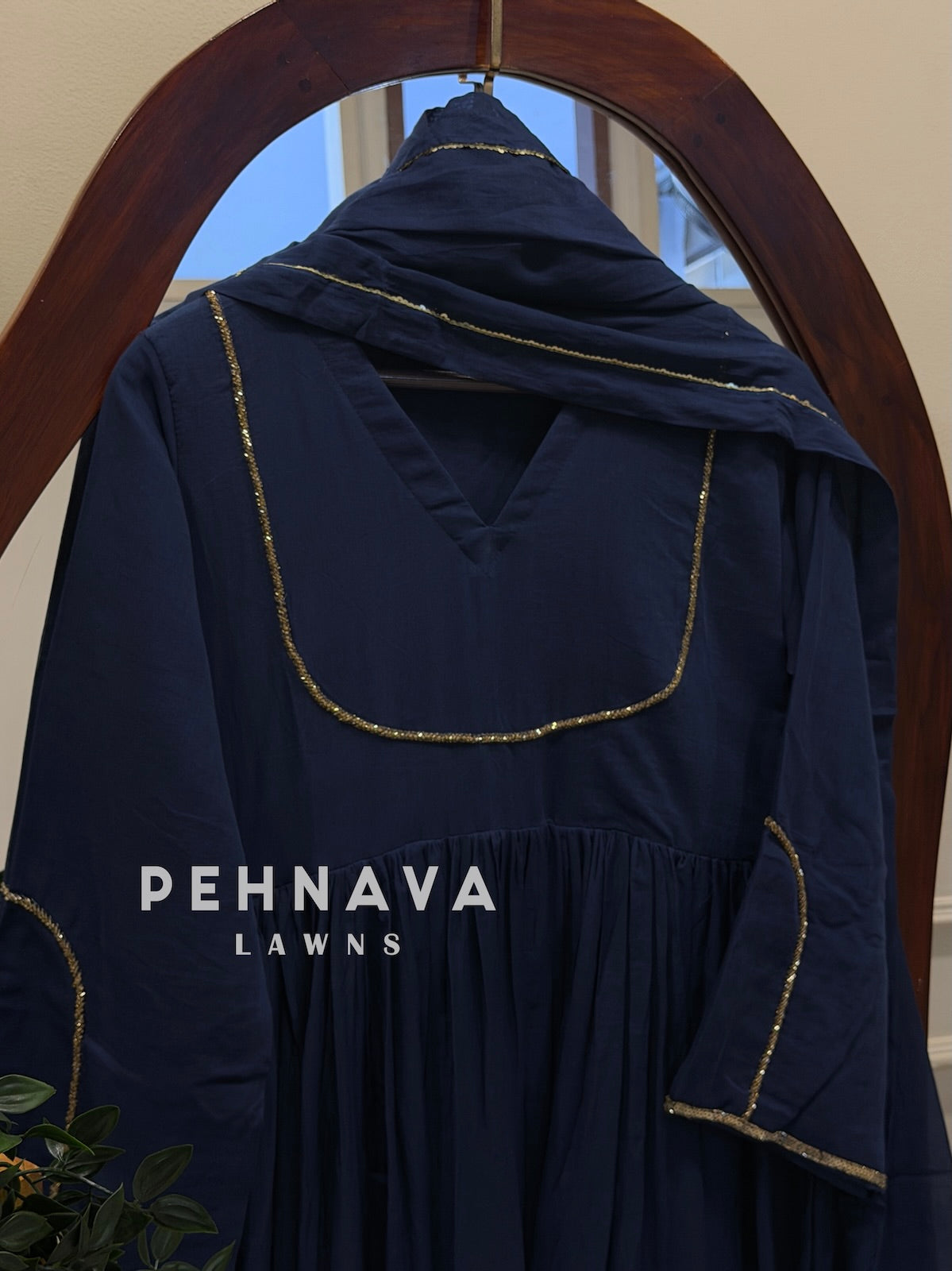 Minimal Flared Anarkali suit