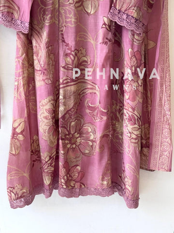 Floral Printed Three Piece Set-13051