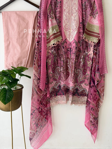 Casual Ready to Wear Suit-1752 - Pehnava Lawns