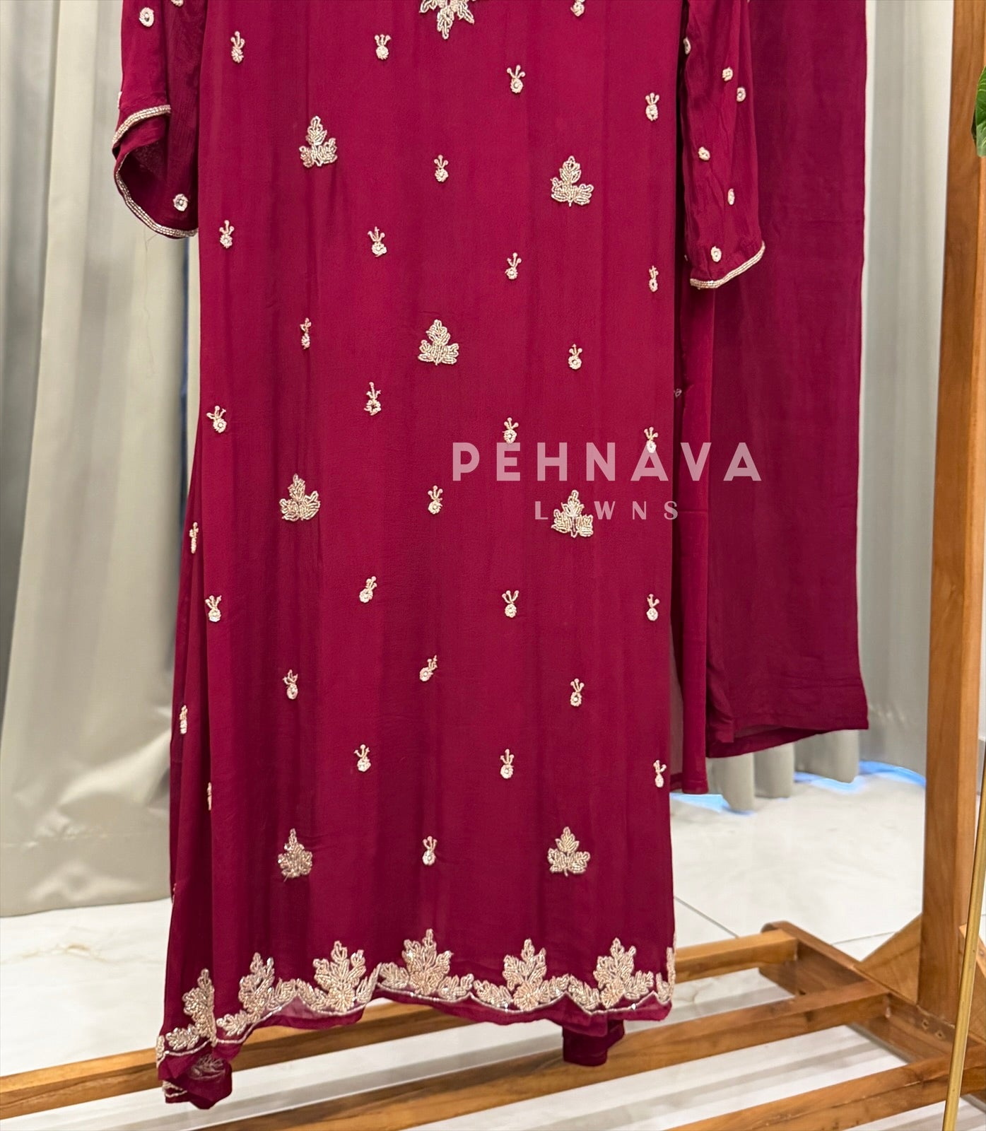 Premium Handworked Chinnon Suit-9067A