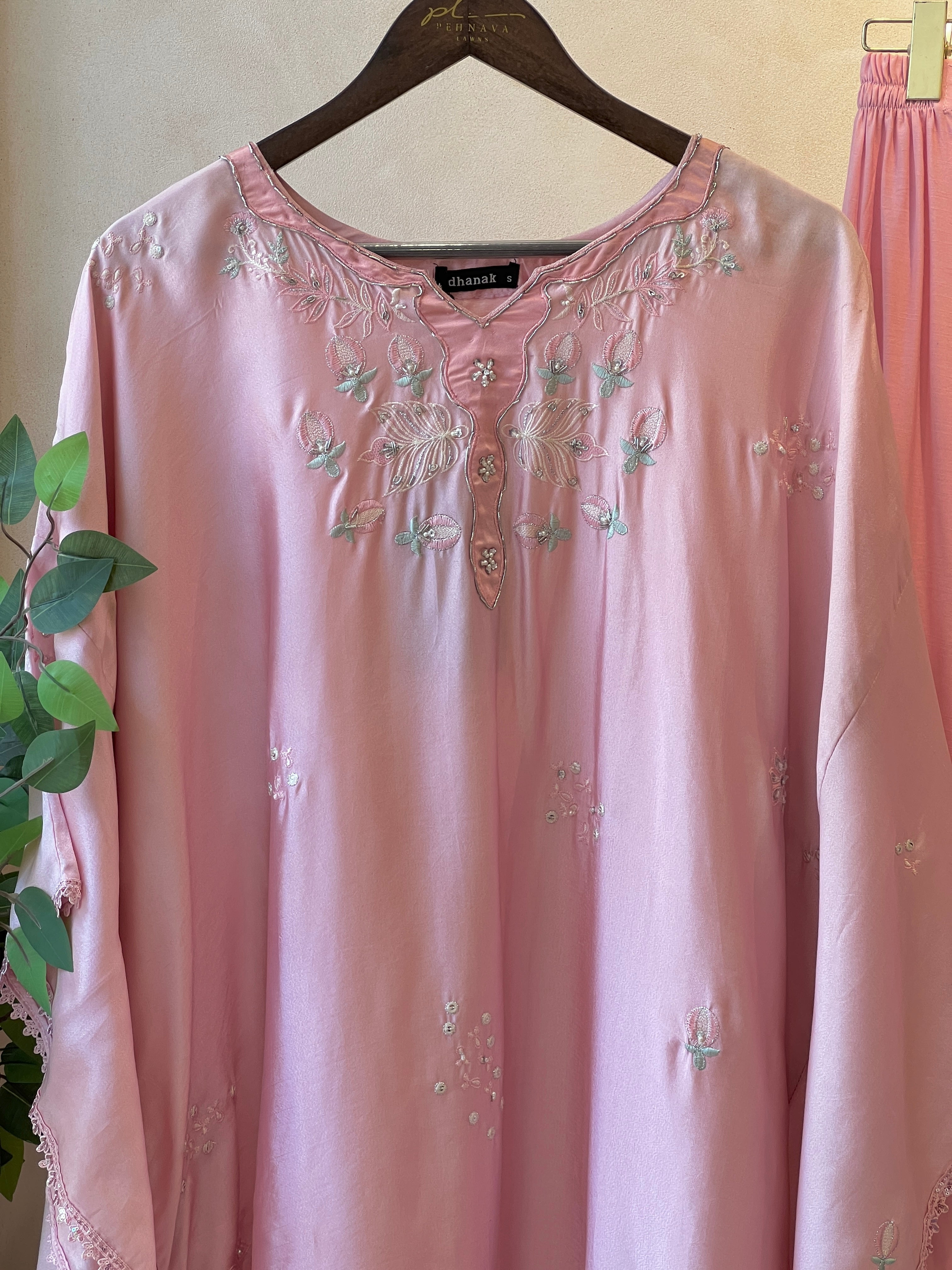 Dhanak luxurious stitched kafthan suit DL-0324