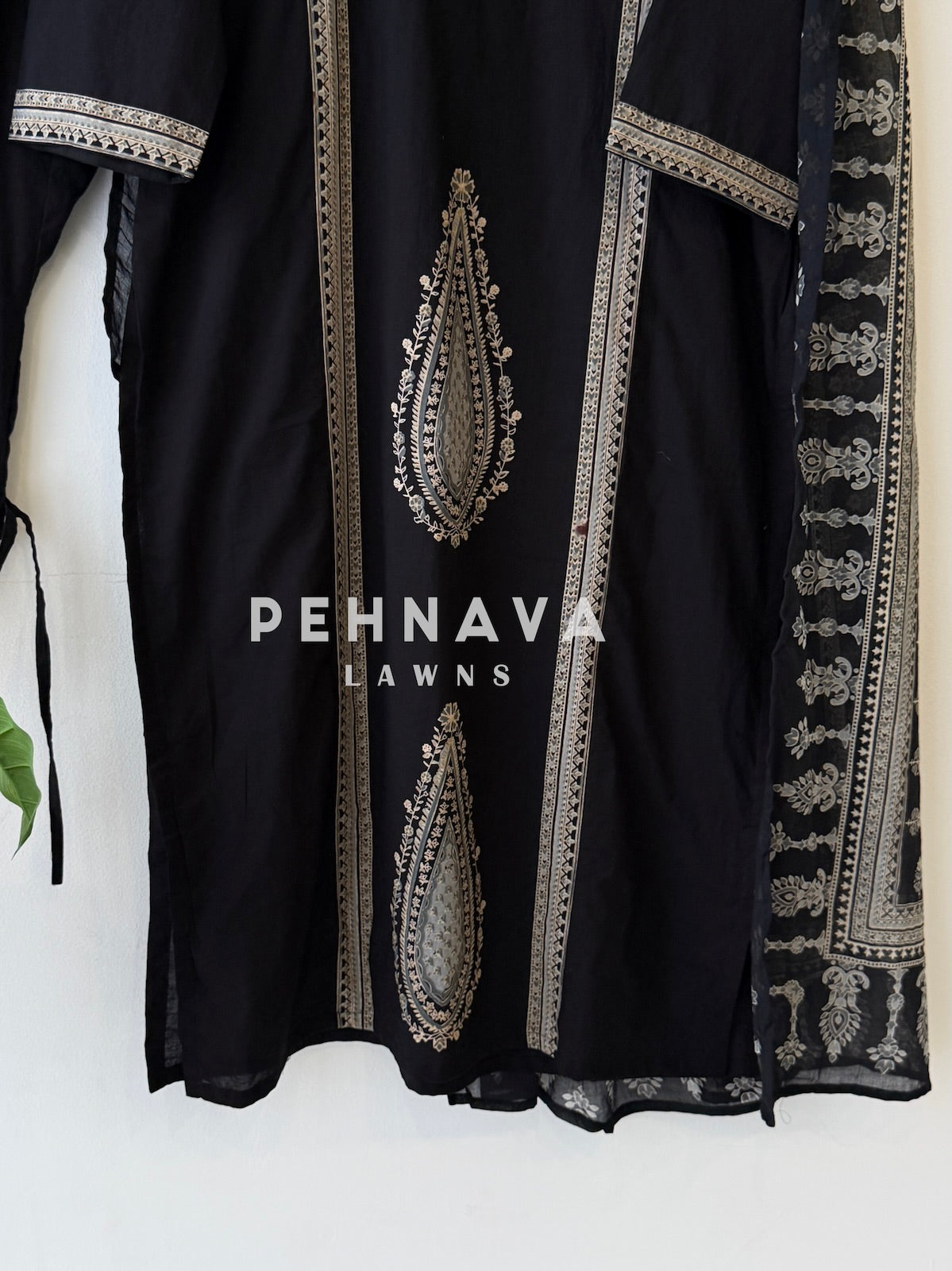 Cotton Printed Three Piece Set-13194
