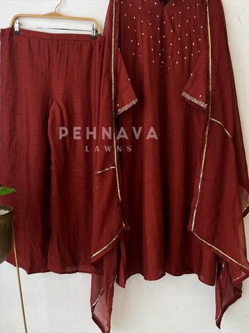 Sequin Embellished Suit