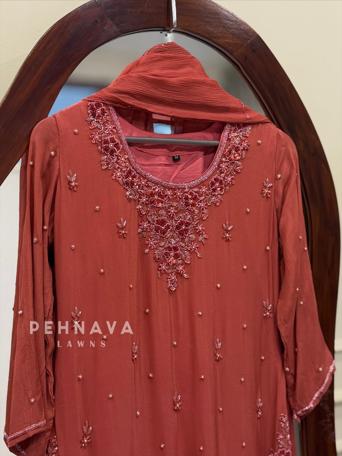 Premium Handworked Chinnon Suit