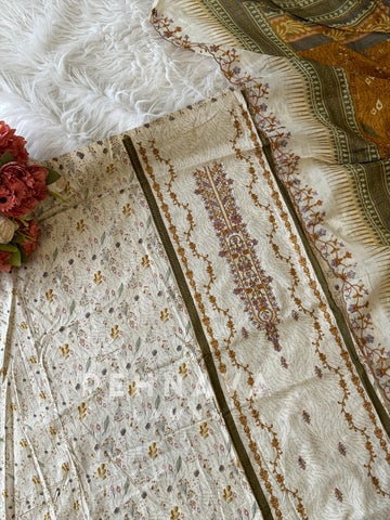 Casual Embroidered Suit-2701 - Pehnava Lawns