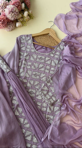 Chinnon handworked suit with divider Bottom