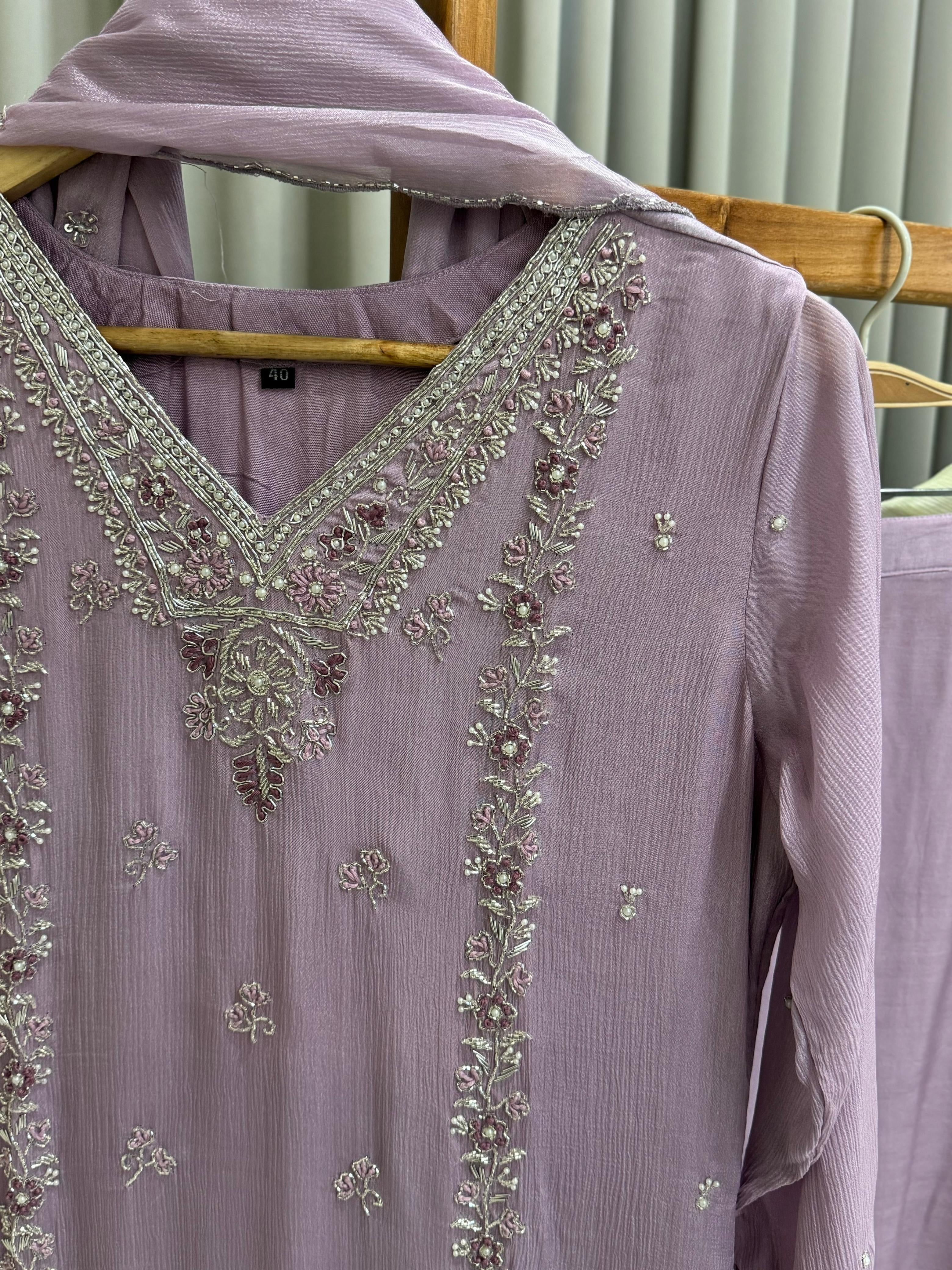 Handworked Premium Ready to wear suit-5373