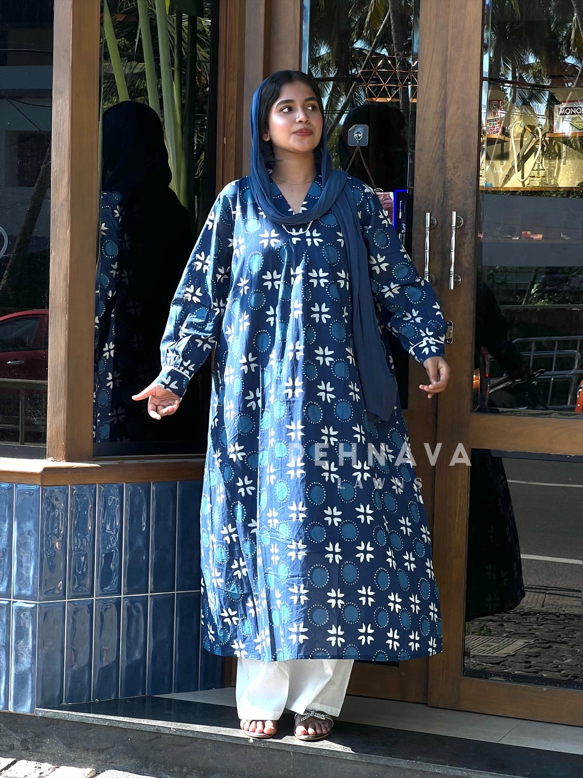 Daily Wear Cotton Printed Suit Set-B231