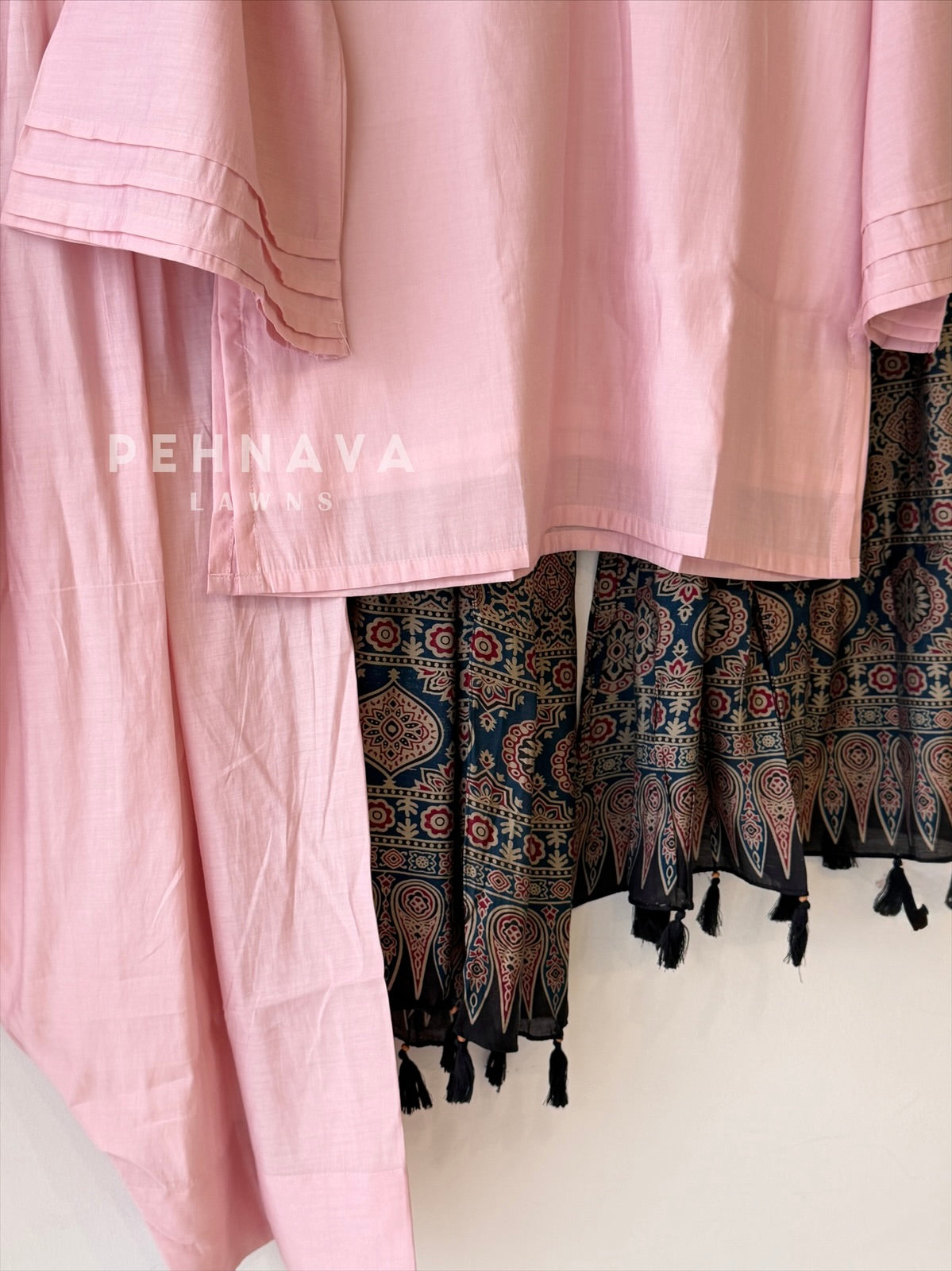 Farshi Shalwar Set with Printed Dupatta B269