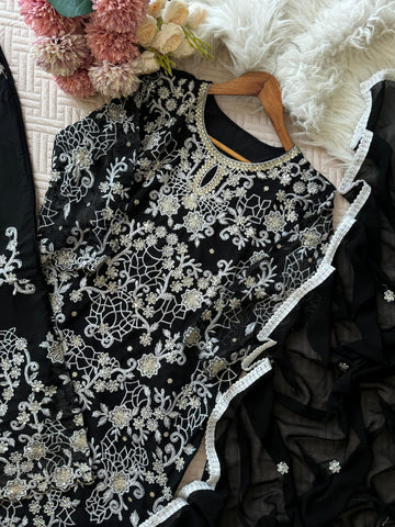 Georgette Party-wear Suit