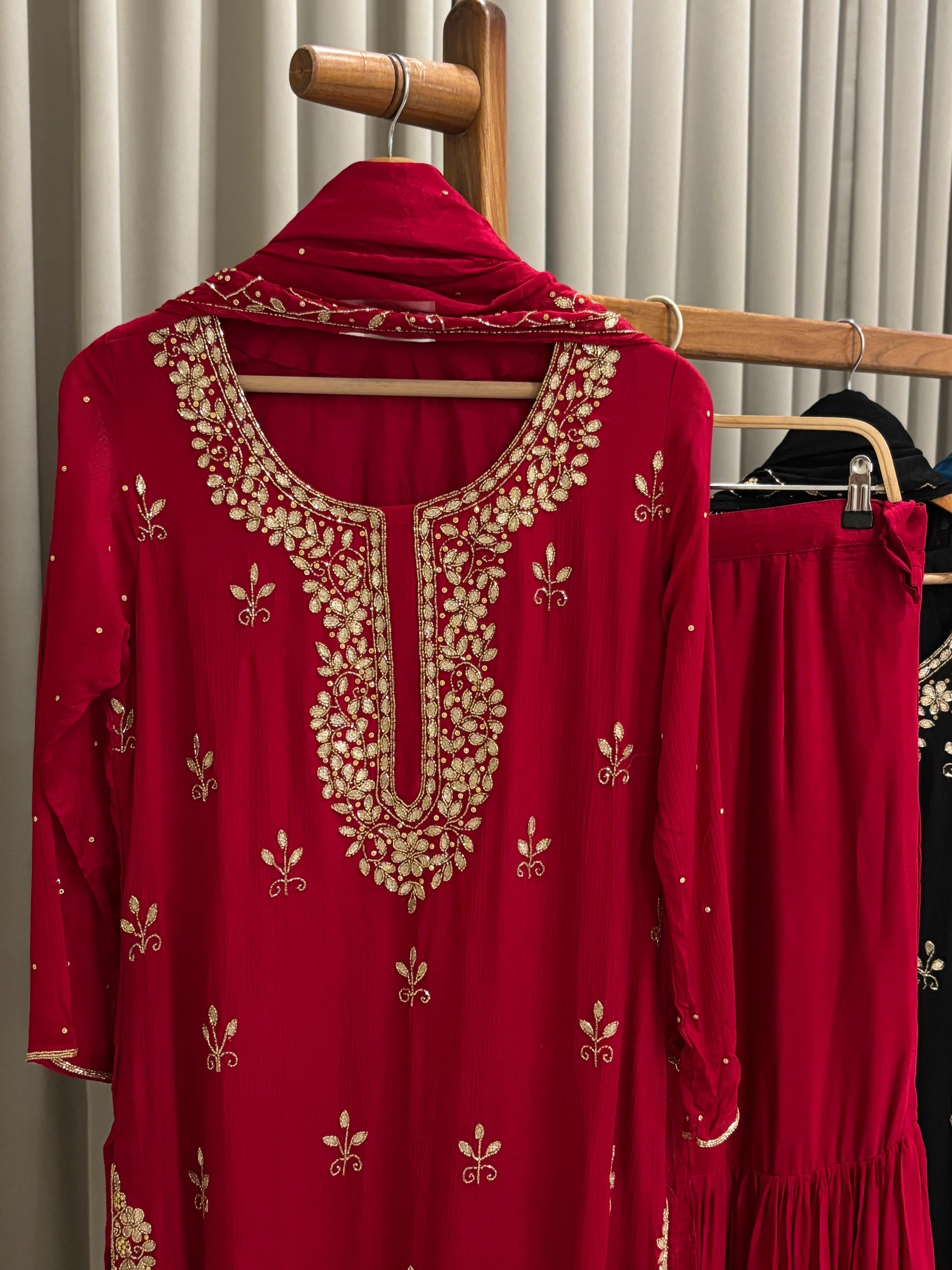 Chinnon Handworked suit-with color options-7482