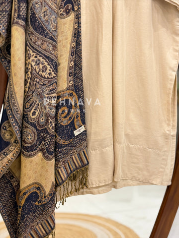 Pashmina Dupatta Suit Set