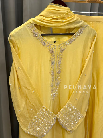 Premium Handworked Chinnon Suit