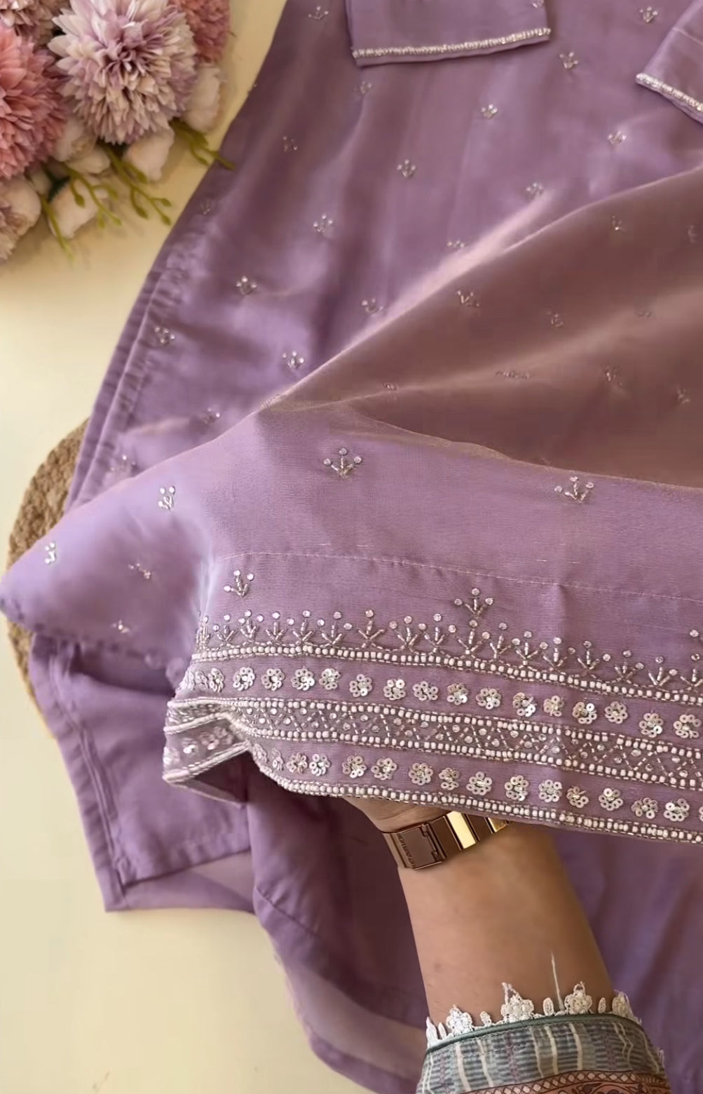 Pure Tissue handworked suit-3989