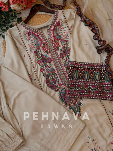 Embroidered Farshi Salwar-274