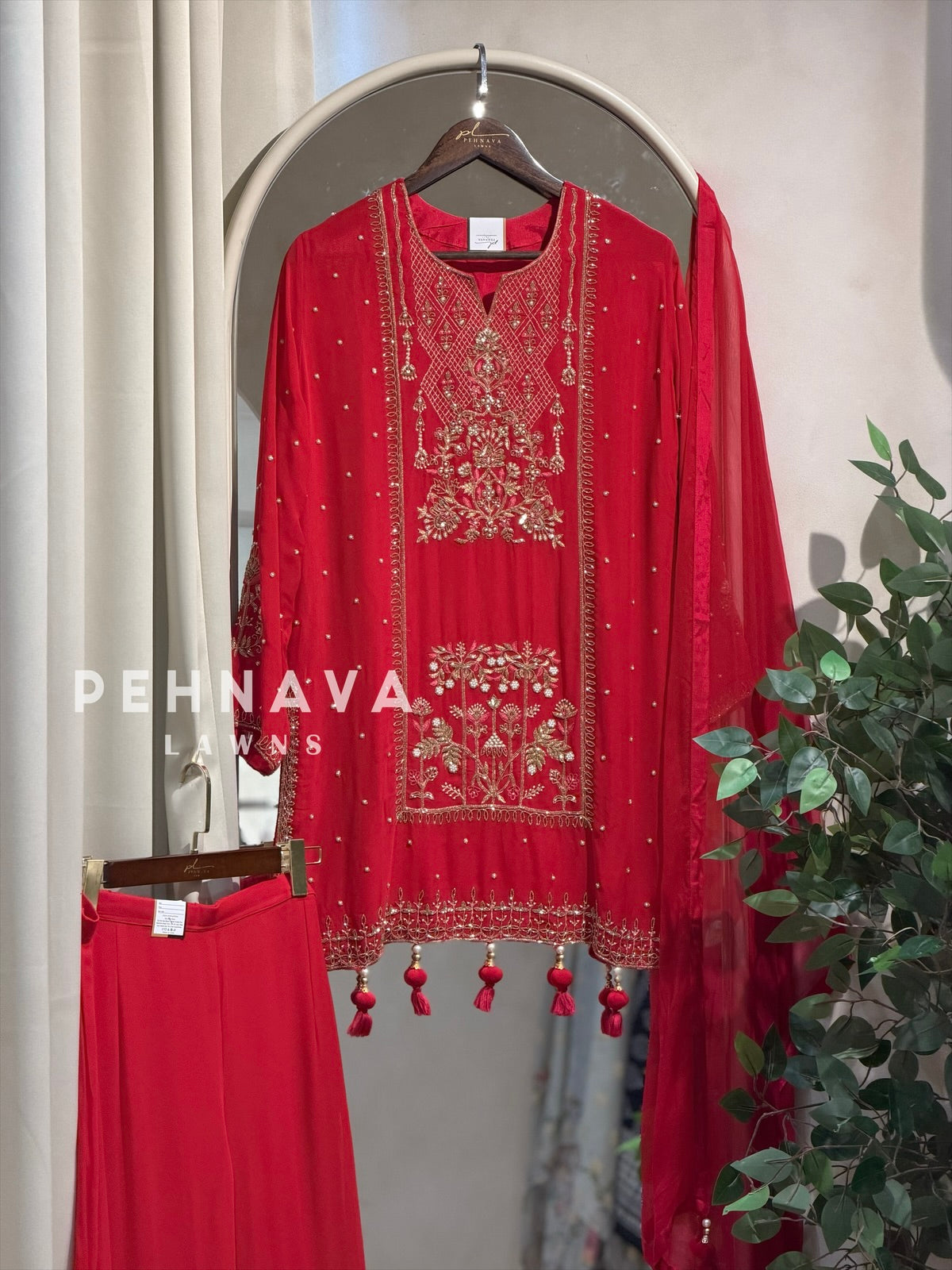 Premium  Handworked Sharara Suit