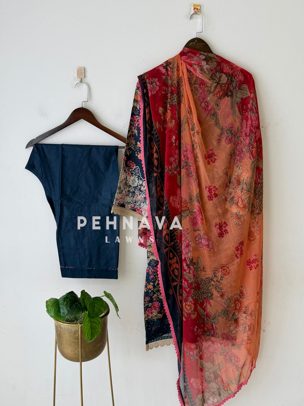 Signature Printed Lawn Stitched Suit-1513