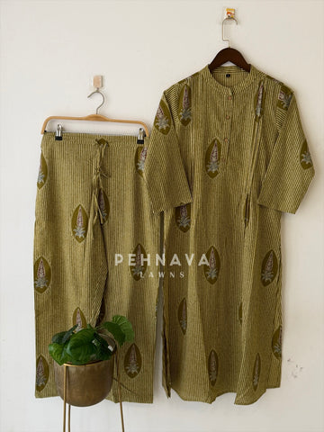 Daily Wear Cotton Printed Co-ord Set