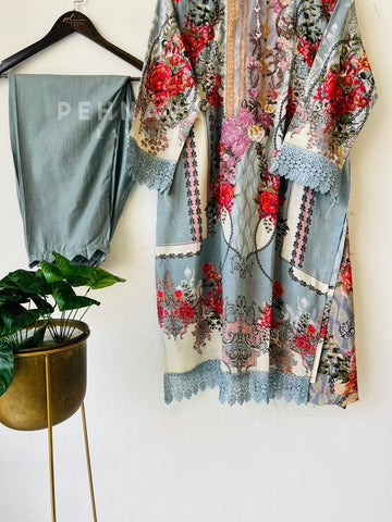 Signature Lawn Suit-1506 - Pehnava Lawns