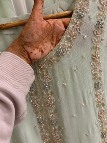 Handworked Premium Ready to wear suit-1456