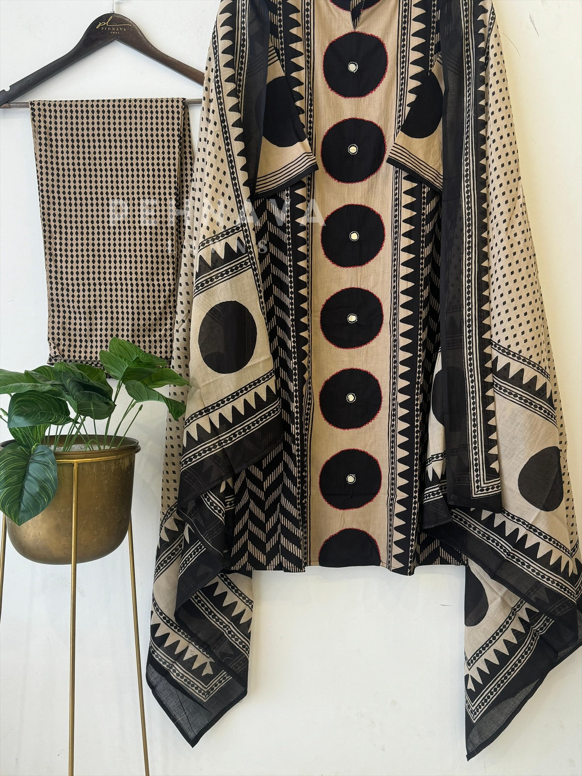 Ethnic Ensemble Suit Set-18712 - Pehnava Lawns