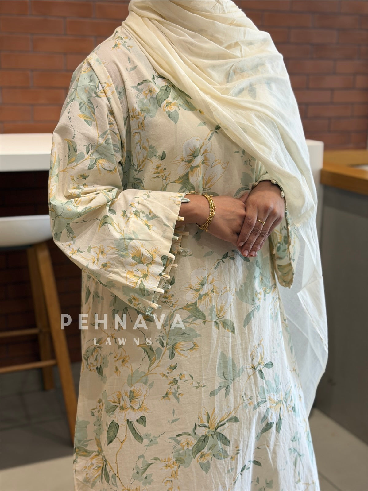 Daily Wear Cotton Printed Three Piece Set SN5144