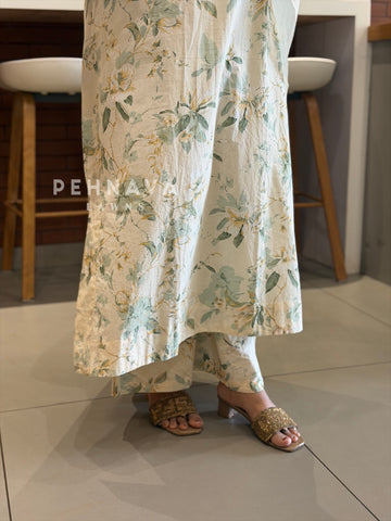 Daily Wear Cotton Printed Three Piece Set SN5144