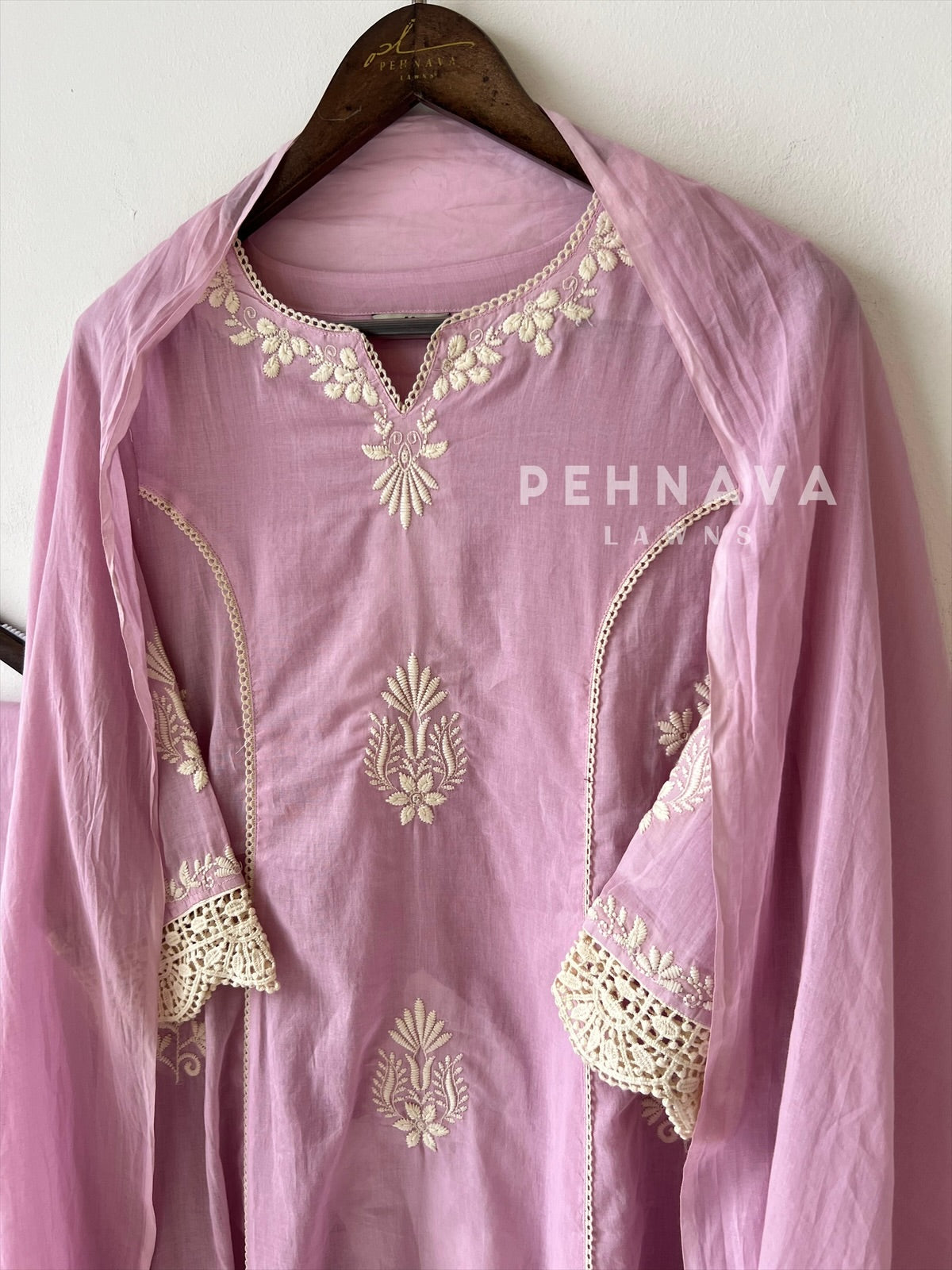Mulcotton Embroidered Suit