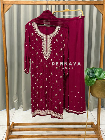 Premium Handworked Chinnon Ensemble-9082