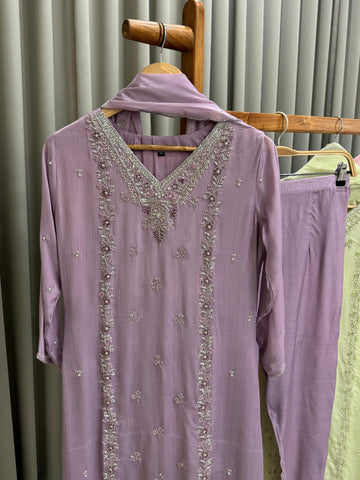 Handworked Premium Ready to wear suit-5373