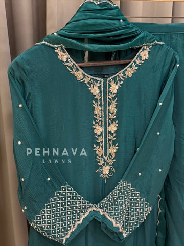 Premium Handworked Chinnon Suit