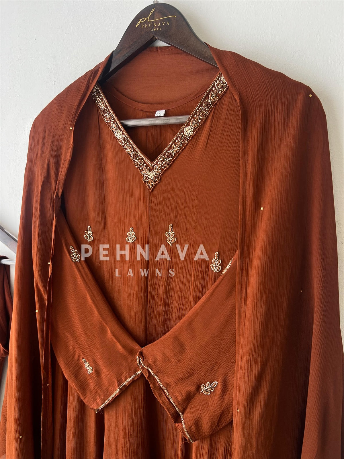 Premium Work Anarkali Set