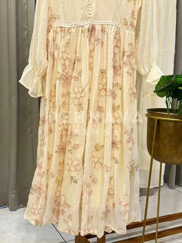 Petal Lace Work Ensemble