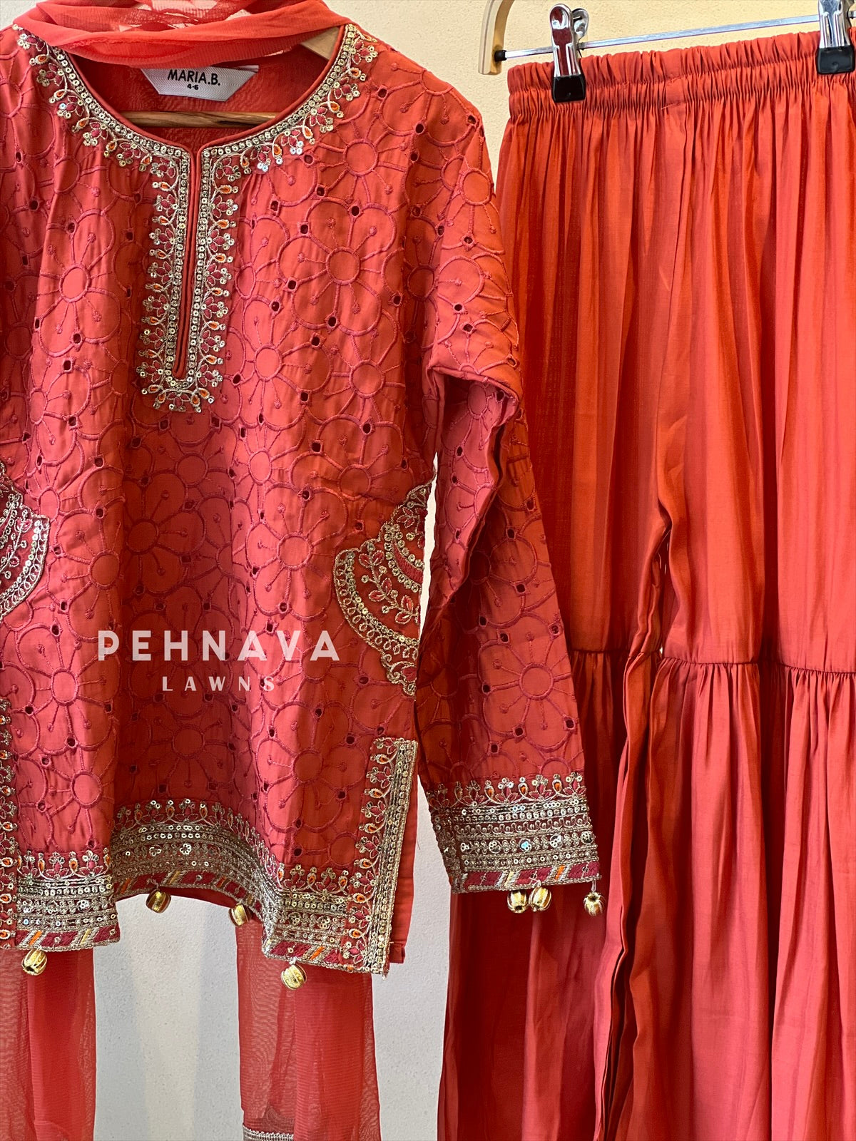 Kids sharara party wear -ready to wear