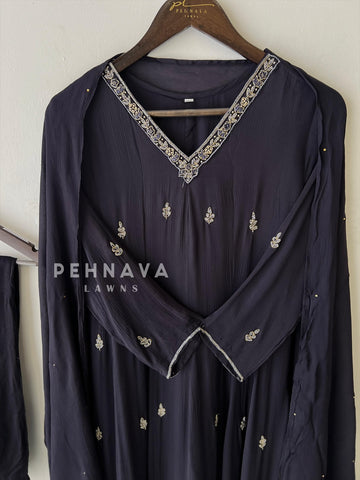 Premium Work Anarkali Set