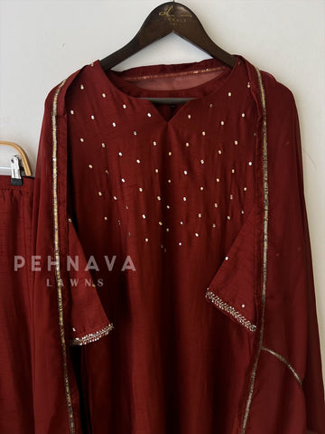 Sequin Embellished Suit