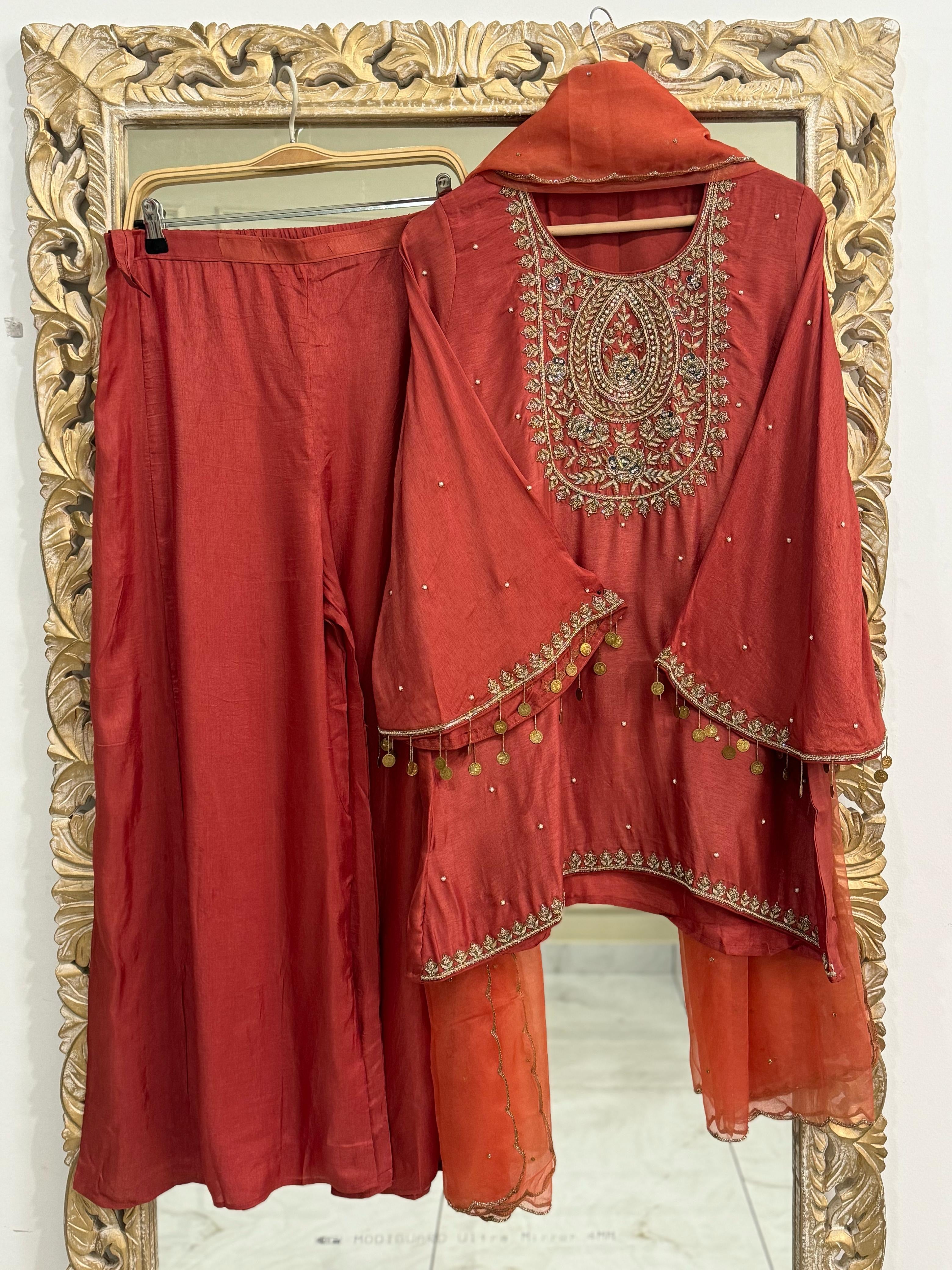 Pure Silk Elegance Suit 2158