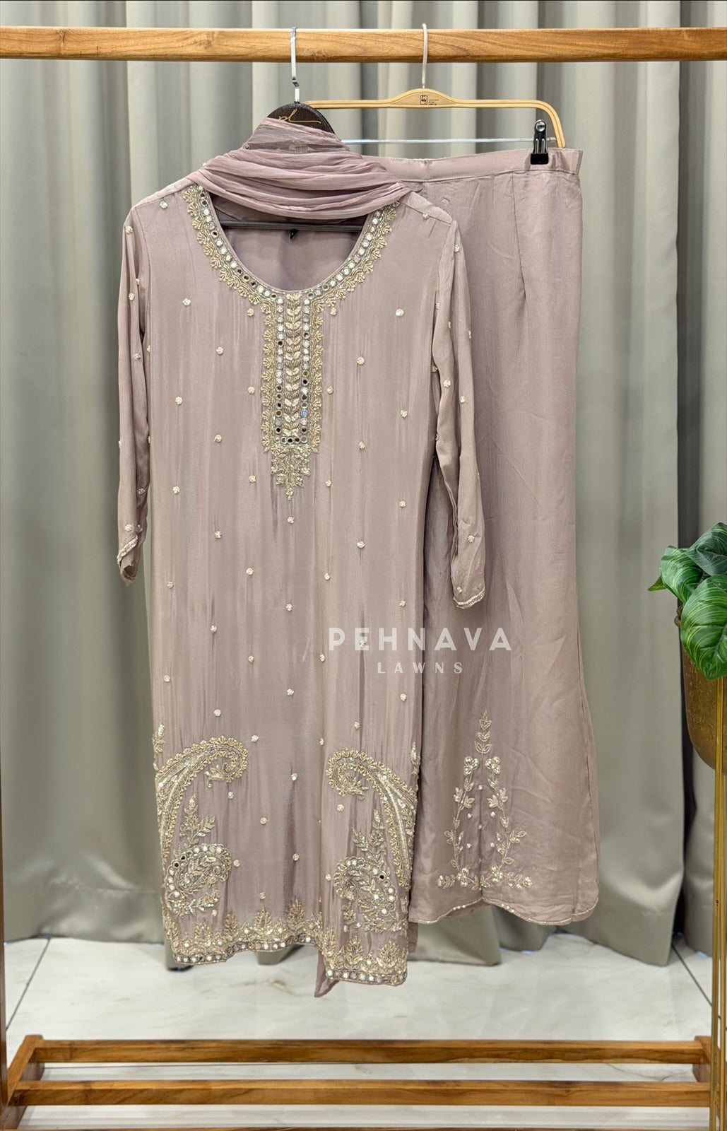 Premium Handworked Chinnon Ensemble