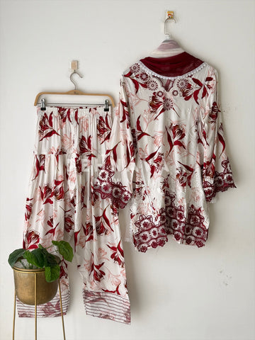 Floral Printed Farshi Salwar LRC281
