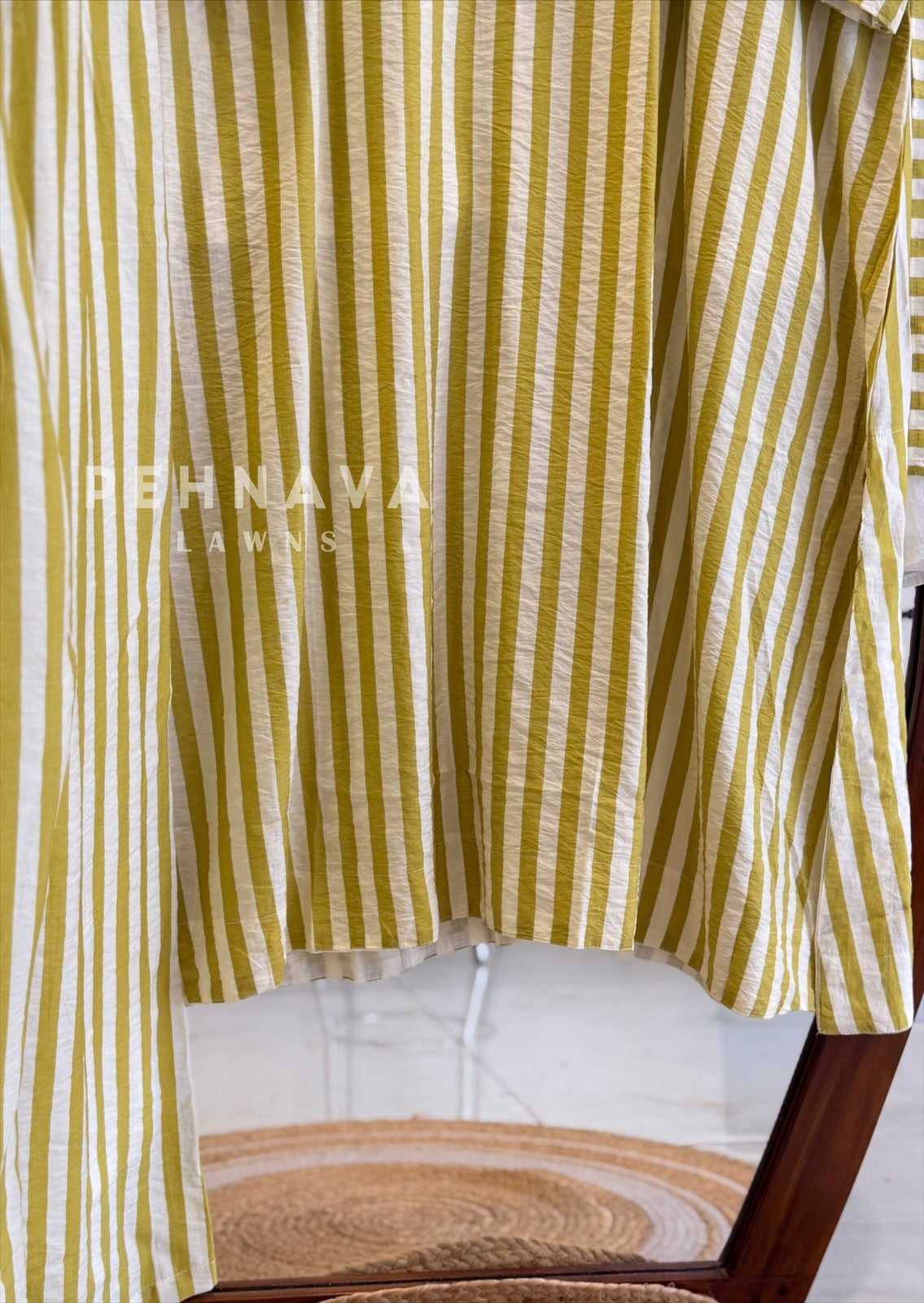 Striped Printed Three Piece Set 5137