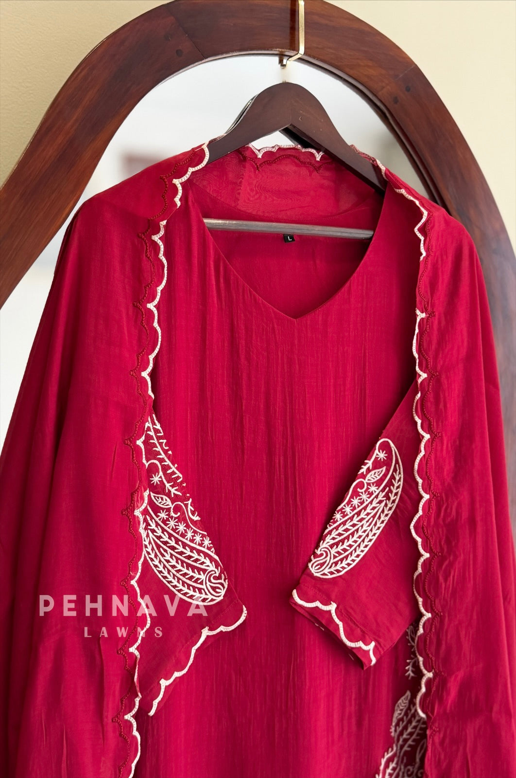Paisley Embroidered Suit Set 13135