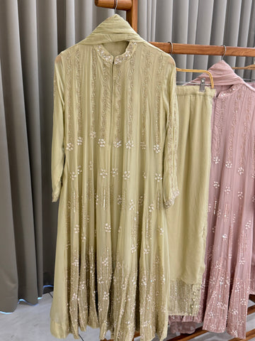 Heavy Handworked Anarkali Suit-8372