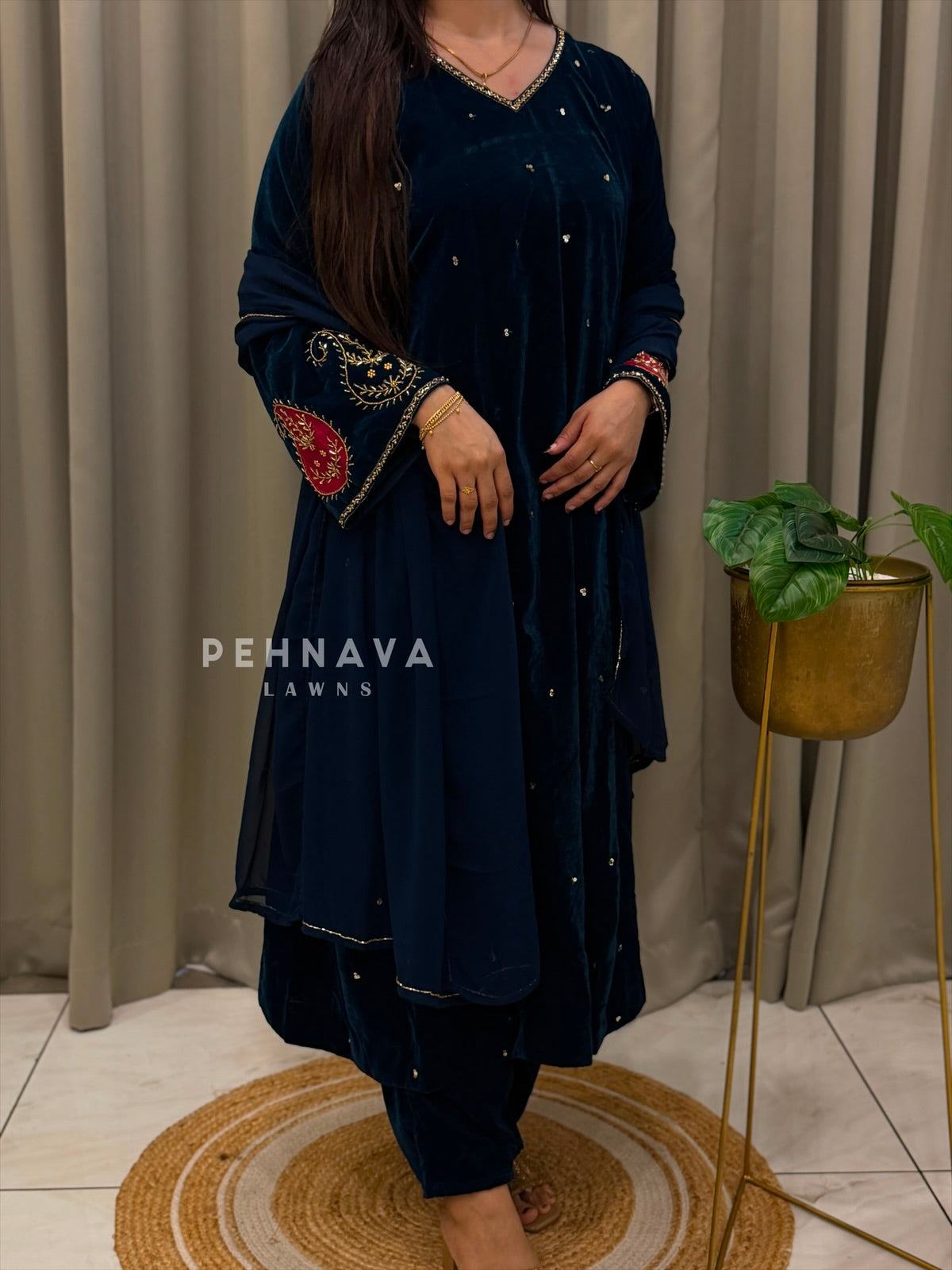 Velvet Handworked suit