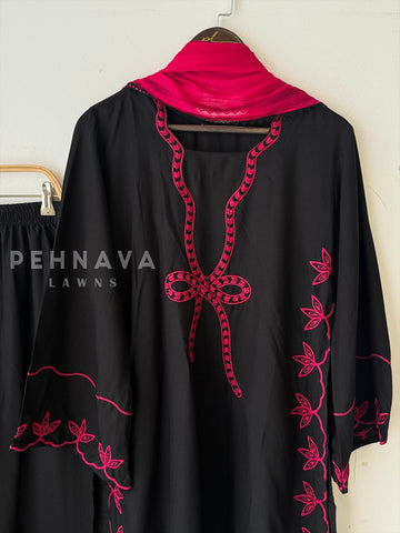 Viral bow embroidered tunics-250