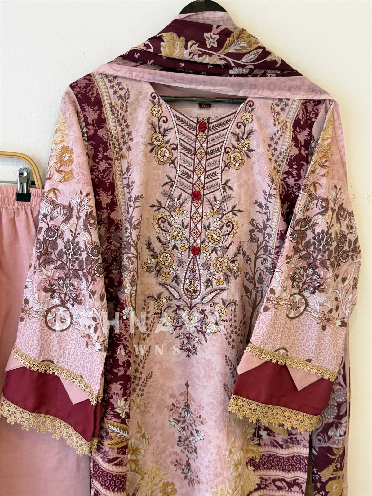 Embroidered Casual Ready To Wear Suit 005